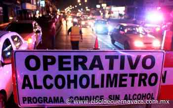 Condiciones sanitarias evitan que funcione el alcoholímetro - El Sol de Cuernavaca