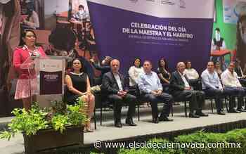 Maestros exigen estímulos atrasados e incremento de recursos - El Sol de Cuernavaca