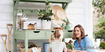 This Potting Bench Is the Ultimate Gardener Gift - Sunset Magazine