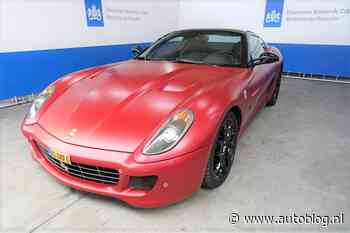 Ferrari van 'autohandelaar' nu op te halen bij Domeinen - Autoblog.nl