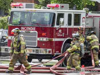 Six displaced in four-alarm fire in Gatineau