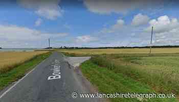 Biker dies in a crash on Lancashire road after failing to negotiate a left-hand bend