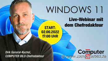 Windows 11: Online-Kurs mit dem Chefredakteur sichern - COMPUTER BILD