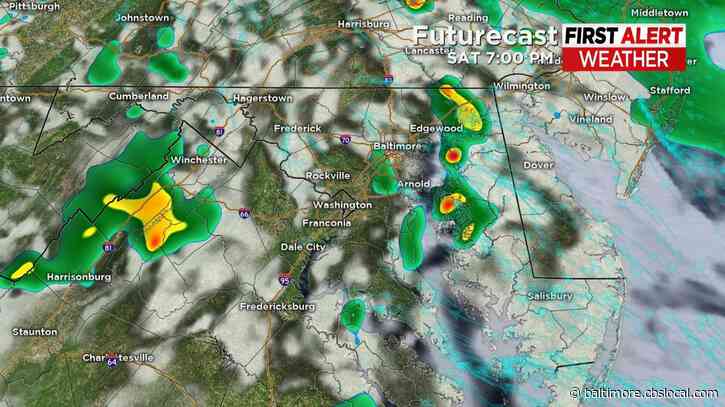 Maryland Forecast: Isolated Thunderstorm Possible