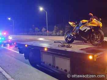 Speeding biker faces list of charges as 'Operation Noisemaker' kicks off