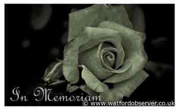 Death notices in the Watford Observer week ending May 13, 2022