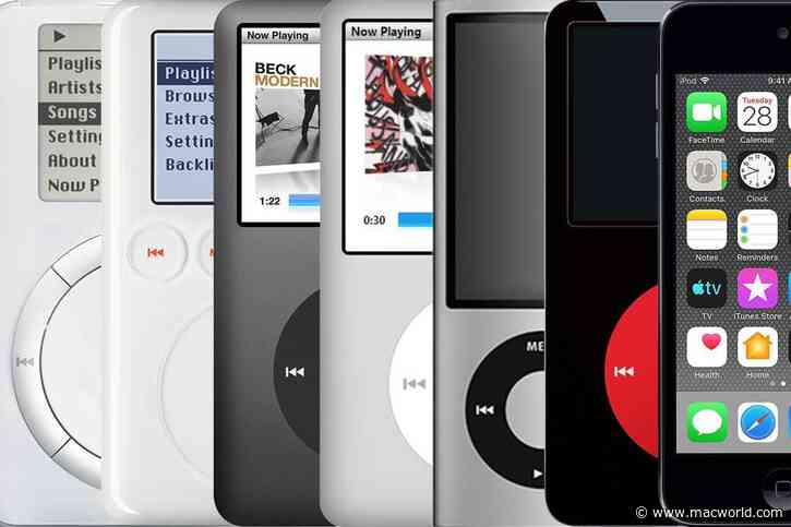 From 1,000 songs to a million apps: A look back at every iPod ever made