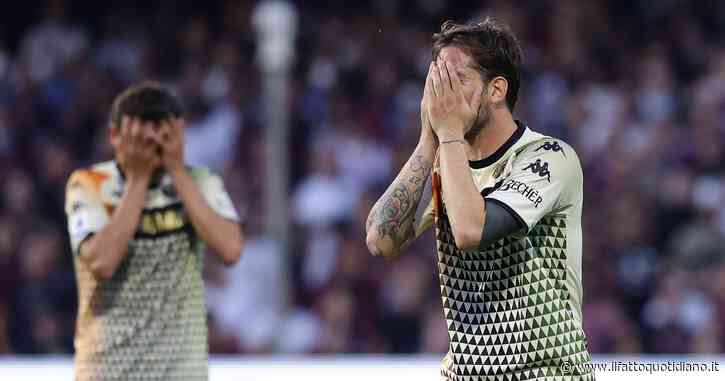 Serie A, Venezia retrocesso matematicamente a un anno dalla promozione dopo il pareggio tra Salernitana ed Empoli