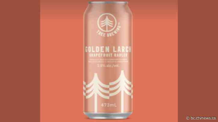 Tree Brewing Co. recalling Golden Larch Grapefruit Radler over undeclared sulphites