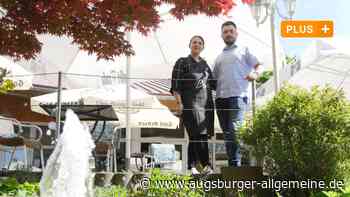 Neue Pächter im Restaurant Blau-Weiß – ihre Spezialität ist der Zwiebelrostbraten