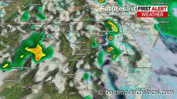Maryland Forecast: Isolated Thunderstorm Possible - CBS Baltimore