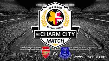 Arsenal to take on Everton in Baltimore - Arsenal.com