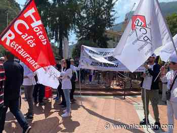"Ils ont 15 jours, sinon au Grand Prix on sera là!": des salariés de l’hôtellerie et de la restauration en grève à Monaco