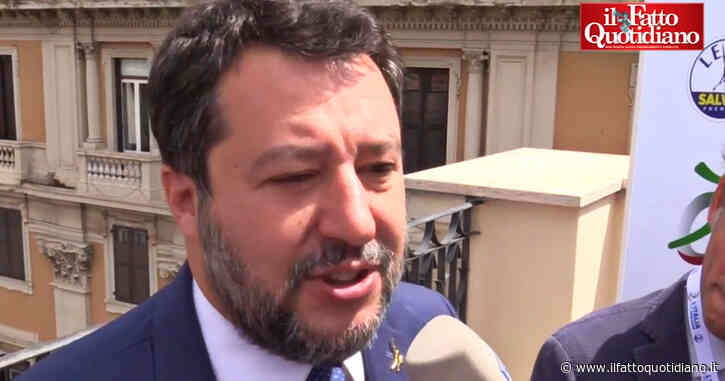 Salvini: “Portare la Nato ai confini con la Russia non avvicina la pace. L’Italia dovrebbe dire no a Svezia e Finlandia? Non è il tema di oggi”