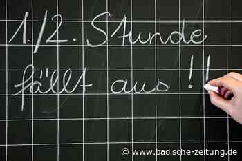 Zu oft fällt der Unterricht an der Georg-Wimmer-Schule in Lahr aus - Lahr - Badische Zeitung