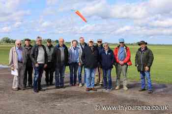 Grantham Aviation enthusiasts visit Langar Skydiving Centre - In Your Area