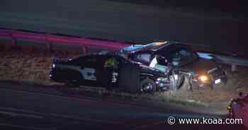 Homicide suspect leads Colorado Springs Police on chase in stolen police cruiser - KOAA News 5