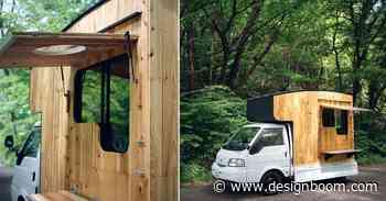 tiny pop-up truck café by jay nelson takes to the streets of japan - Designboom