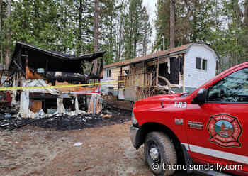 Fire guts home in Rosemont Mobile Park - The Nelson Daily