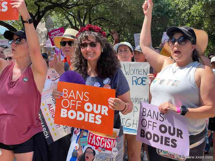 2 rallies in support of abortion rights in downtown Austin