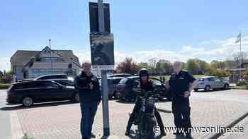 Motorradunfälle in Varel: Polizei plakatiert gegen Raser - Nordwest-Zeitung