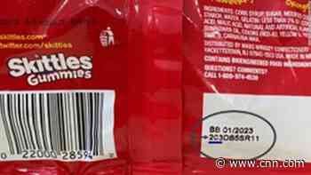 Varieties of Starburst, Skittles and Life Savers gummies recalled