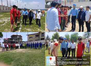 District Level Volleyball, Kabaddi & Kho-Kho U-19 Boys Competition held at Shopian - Brighter Kashmir