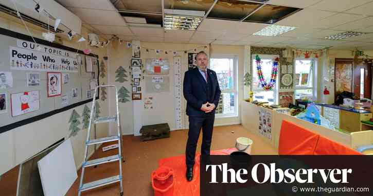 Headteachers fight for funds to shore up England’s dilapidated classrooms