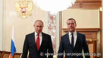 Putin-Scherge Medwedew lacht über G7-Statement zu Ukraine: Russland „pfeift auf die Nichtanerkennung“