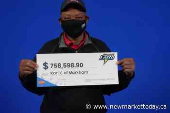 Markham retiree wins $758K jackpot - Newmarket News - NewmarketToday.ca