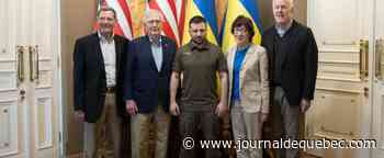 Zelensky rencontre le chef des sénateurs républicains américains