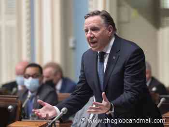 Quebec premier Francois Legault won't participate in English-language debate ahead of provincial vote - The Globe and Mail