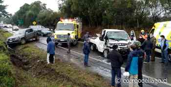 Nuevamente ruta Villarrica a Ñancul es escenario de violento accidente de tránsito - Correo del lago