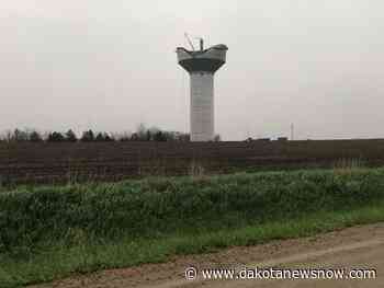 Crews assessing damage to water tower in Brandon - Dakota News Now
