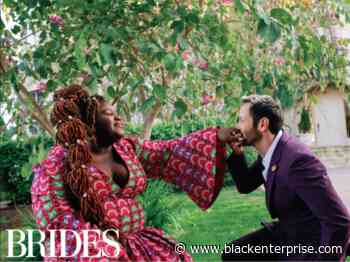 Get It Gabby! Actress Gabourey Sidibe and Fiancé Brandon Frankel Shine on Brides Digital Issue - Black Enterprise
