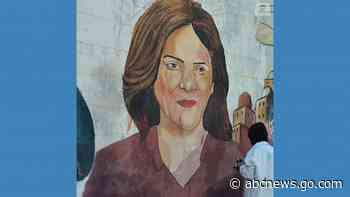 WATCH:  Murals painted in Gaza City to honor slain journalist