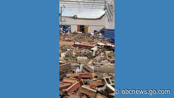 WATCH:  South Dakota school severely damaged after storm