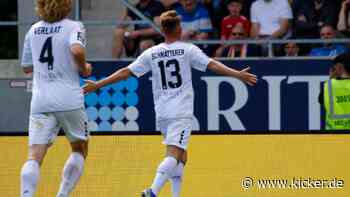 Schnatterers Traumtor reicht Mannheim in Wiesbaden nicht - kicker