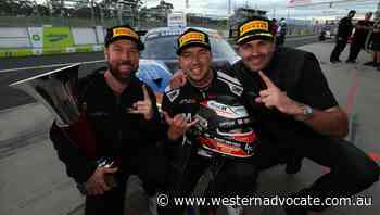 Chaz Mostert is honoured to claim his second Allan Simonsen pole position trophy - Western Advocate