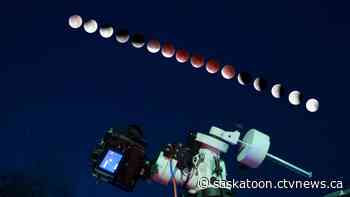 Blood red moon to be visible Sunday night in Sask. during the lunar eclipse