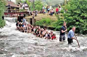 Flößer im Frankenwald - Sie legen wieder ab - Neue Presse Coburg