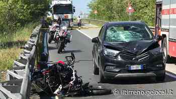 Pisa, muore nello schianto in moto contro un'auto - Il Tirreno