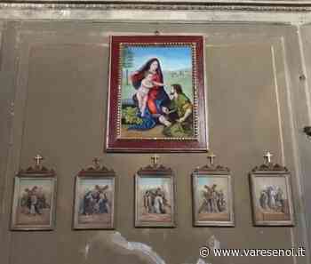 Sesto Calende, lo sfregio del 1991 è stato finalmente sanato: collocato in chiesa il quadro della Madonna di Oriano - VareseNoi.it