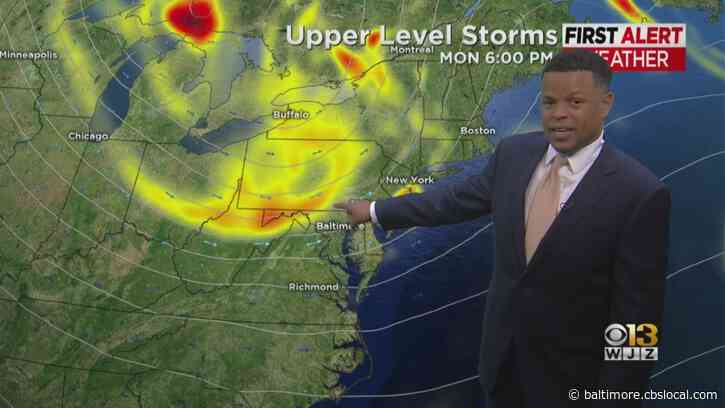 First Alert Forecast: Expect A Severe Storm Threat On Monday