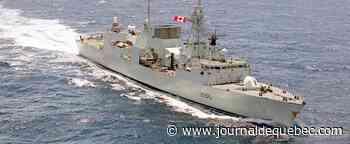 Une éclosion de COVID-19 dans un bateau de la marine canadienne