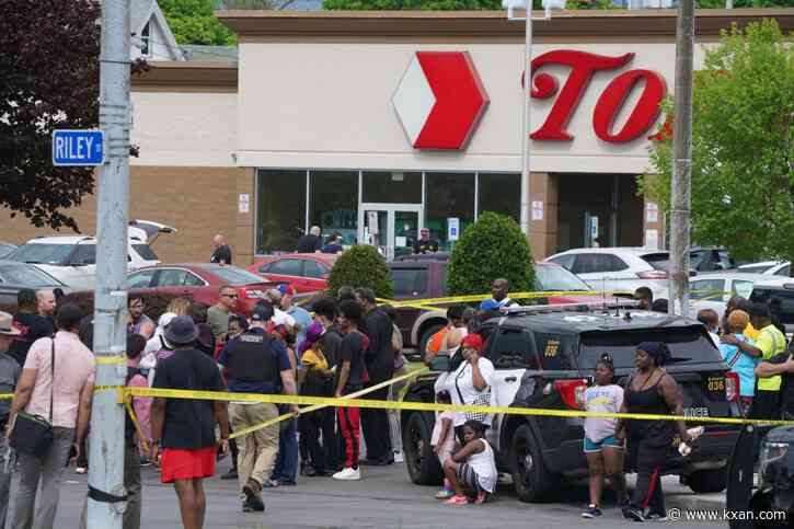 GALLERY: Buffalo supermarket mass shooting scene
