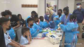 Kids impacted by gun violence work with UofL Health doctors, medical students - WHAS11.com