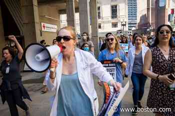 Tufts Medical Center walkout highlights support for abortion rights - Boston.com