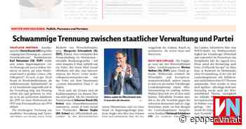 Schwammige Trennung zwischen staatlicher Verwaltung und Partei - Vorarlberger Nachrichten | VN.AT