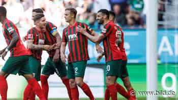 Bundesliga: 2:1 gegen Fürth, aber in Augsburg ist nur der Klassenerhalt sicher - BILD